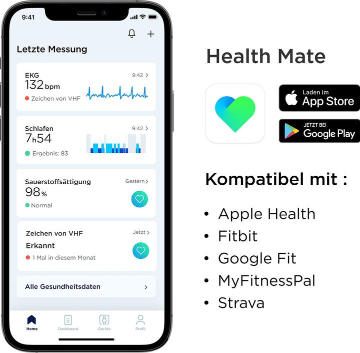 Produktbild Withings Scanwatch Horizon (43 mm, nur WLAN)