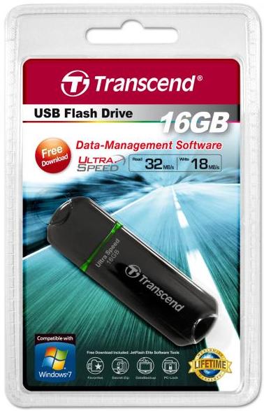 Image du produit Transcend JetFlash 600 (16 Go, USB-A, USB 2.0)