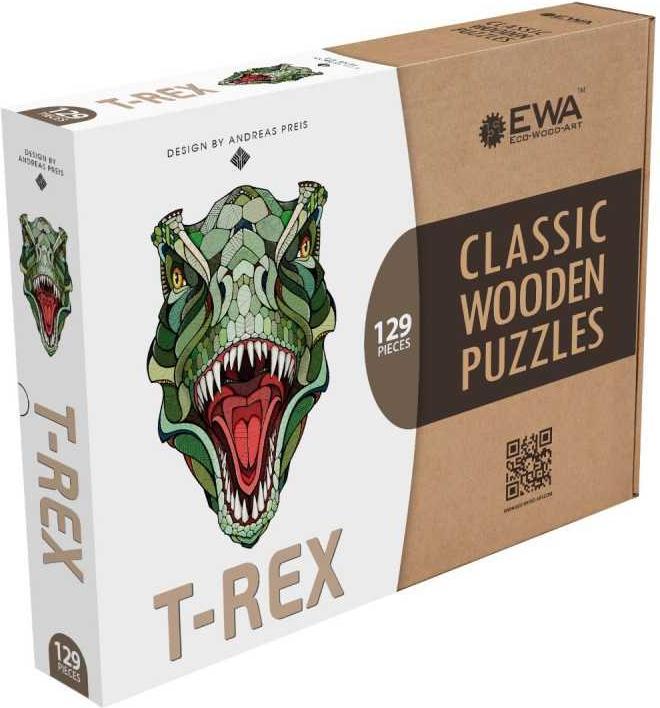 Eco Wood Art T-Rex (129 pezzi)