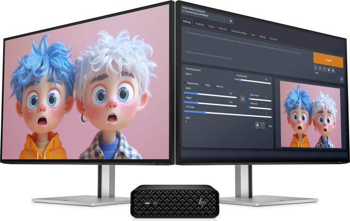 Produktbild HP Z2 Mini G1i Intel Core Ultra 7 265 32GB 1TB/SSD NVIDIA RTX A1000 8GB W11P 3J Gar (DE) (Intel Core Ultra 7 265, 32 GB, 1000 GB, RTX A1000)
