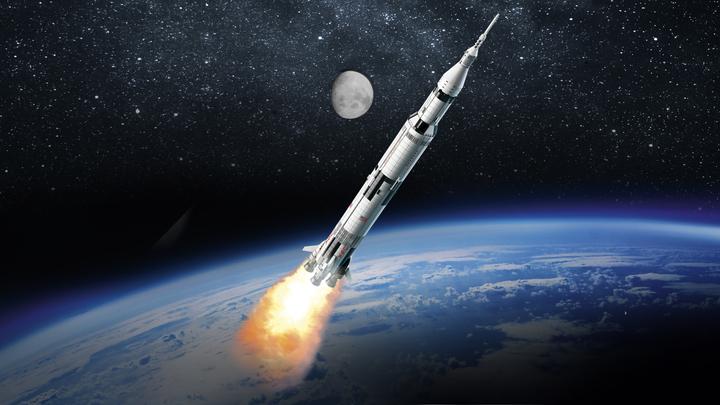 Image du produit LEGO NASA Apollo Saturn V (21309, LEGO Ideas, LEGO difficiles à trouver)