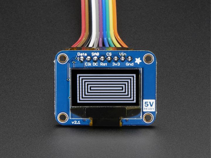 Immagine prodotto Adafruit Display grafico OLED monocromatico 0,96" 128x64 (Display)