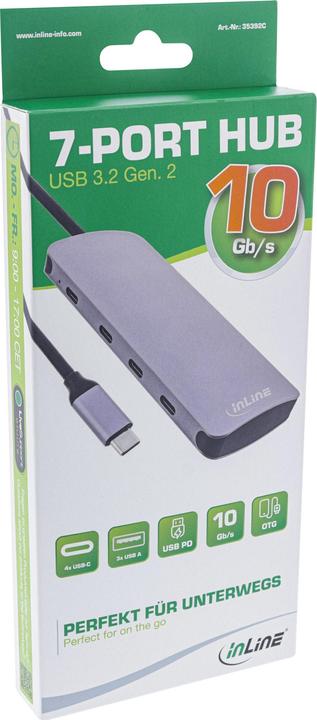 Immagine prodotto InLine 35392C (USB-C, 7 Porti)