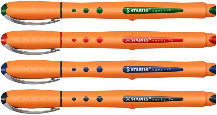 Produktbild STABILO Worker+ (Schwarz, 1 x)