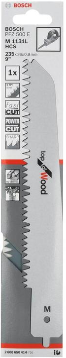Produktbild Bosch Professional Zubehör Sägeblatt M 1131 L für Bosch-Multisäge PFZ 500 E
