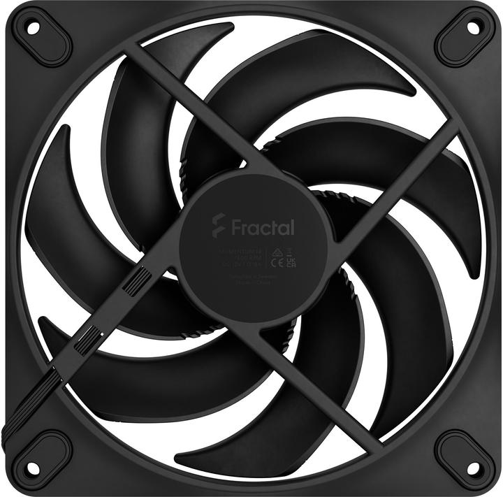 Image du produit Fractal D. Momentum 14 Black (140 mm)