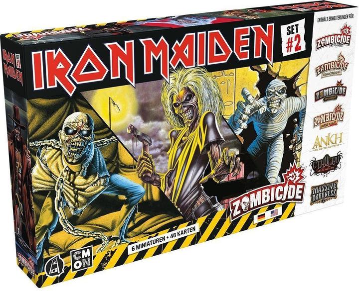 Actual product image Cmon Zombicide - Iron Maiden Character Pack 2, board game, for 1-6 players, from 14 yrs. (German)