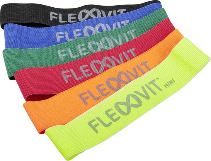 Actual product image Flexvit Set Mini (0.32 m, Extra Light, Easy, Medium, Strong, Extra strength, Special Strong)