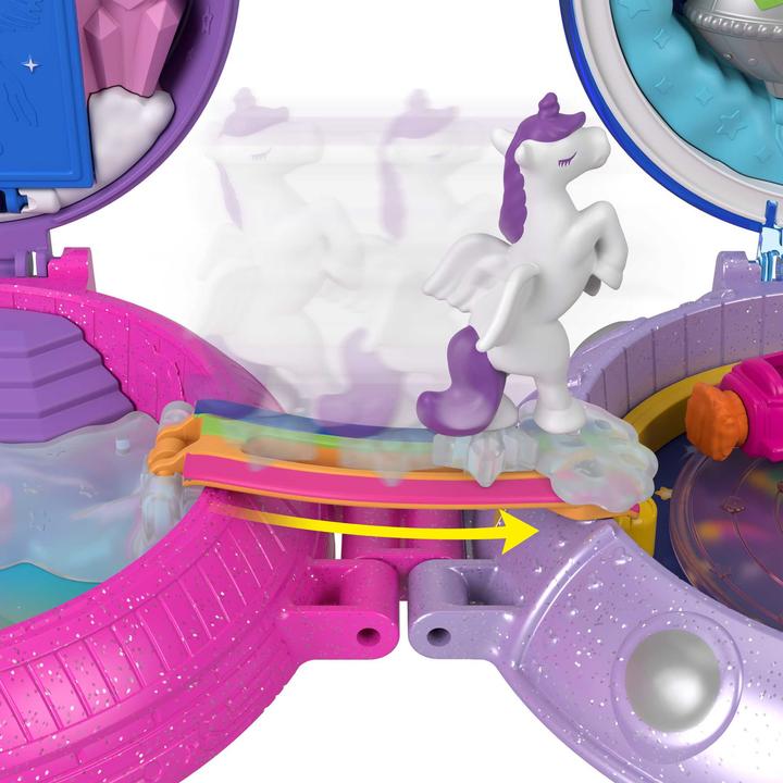 Immagine prodotto Polly Pocket BORSETTA DOPPIA SFERA UFO Spaziale Cofanetto