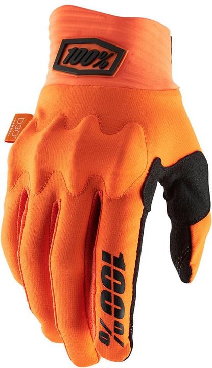 orange fluo-schwarz