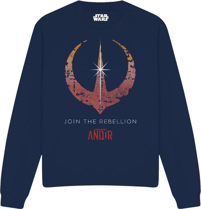 Actual product image Star Wars Unisex Adult Join The Rebellion Sweatshirt (L)