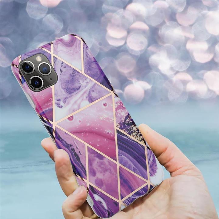 Actual product image Cadorabo IMD TPU Colorful Marble Cover (Apple iPhone 11 Pro)