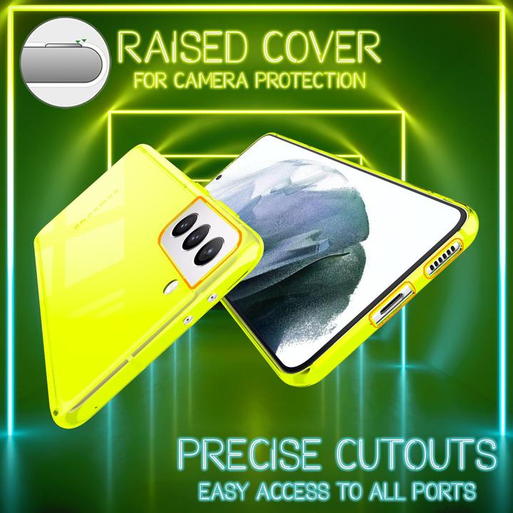 Produktbild Nalia Klare Neon Handyhülle (Samsung Galaxy S21)