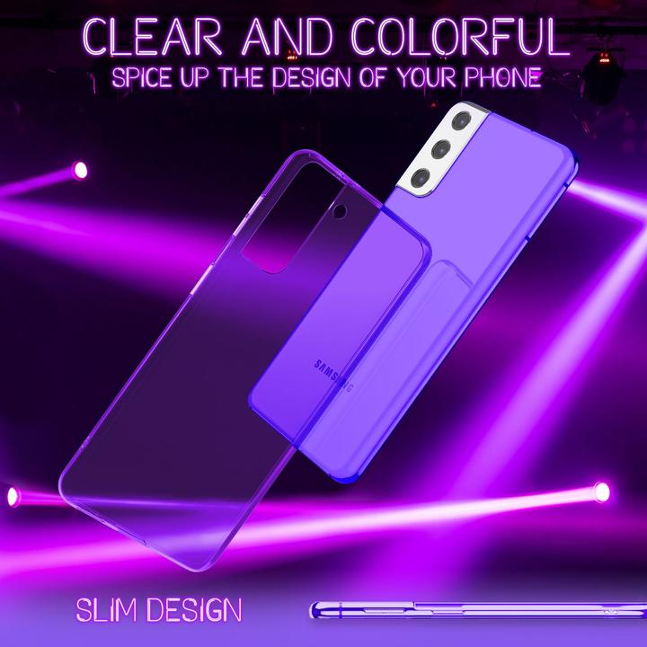 Immagine prodotto Nalia Custodia per cellulare al neon chiaro (Samsung Galaxy S21)