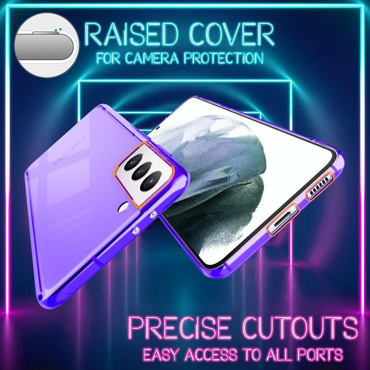Immagine prodotto Nalia Custodia per cellulare al neon chiaro (Samsung Galaxy S21)