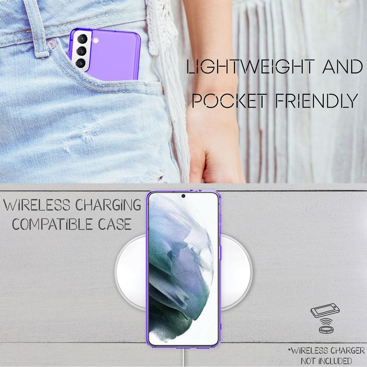 Immagine prodotto Nalia Custodia per cellulare al neon chiaro (Samsung Galaxy S21)