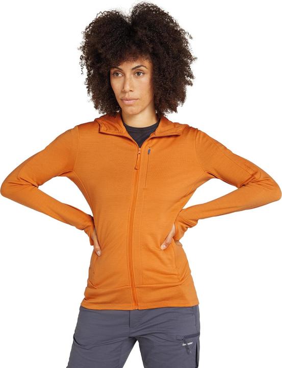 Actual product image Icebreaker Women Merino Mer 260 Quantum IV LS Zip Ho (S)