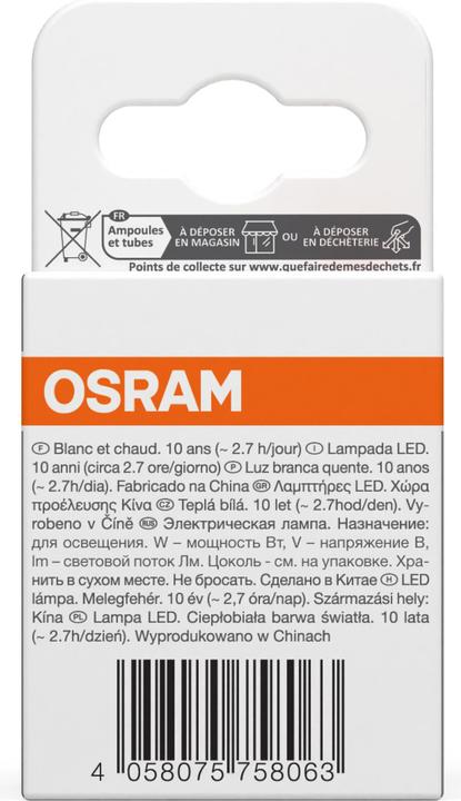 Produktbild Osram Led Base Pin G9 (G9, 2.50 W, 320 lm, 5 x, E)