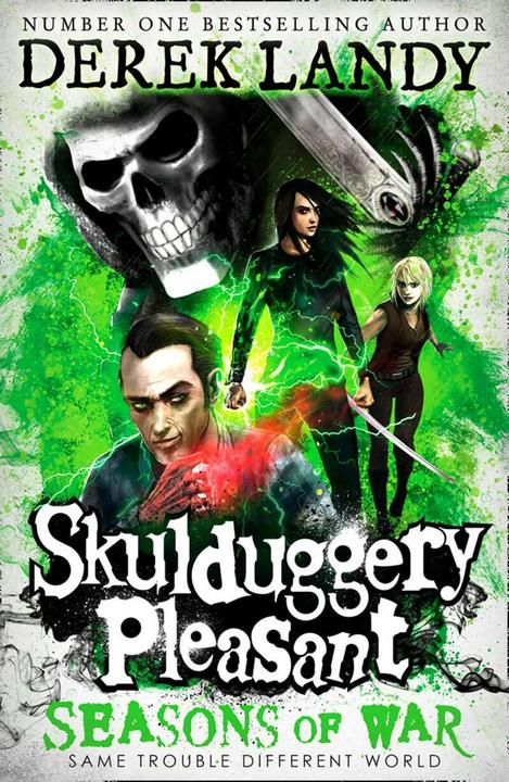 Actual product image Skulduggery Pleasant 13th Seasons Of War (English, Derek Landy., 2021)