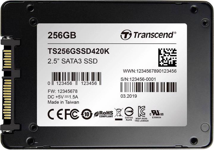 Immagine prodotto Transcend SSD420K (256 GB, 2.5")