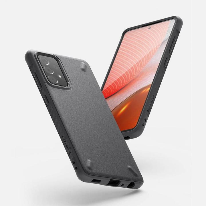 Actual product image Ringke Onyx Durable TPU Case Cover for Samsung Galaxy A72 4G black (OXSG0037) (Samsung Galaxy A72)