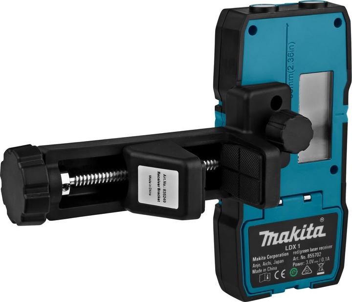 Actual product image Makita LE00855702 Laser target electronic + clamp Red + Green SK105 & SK106