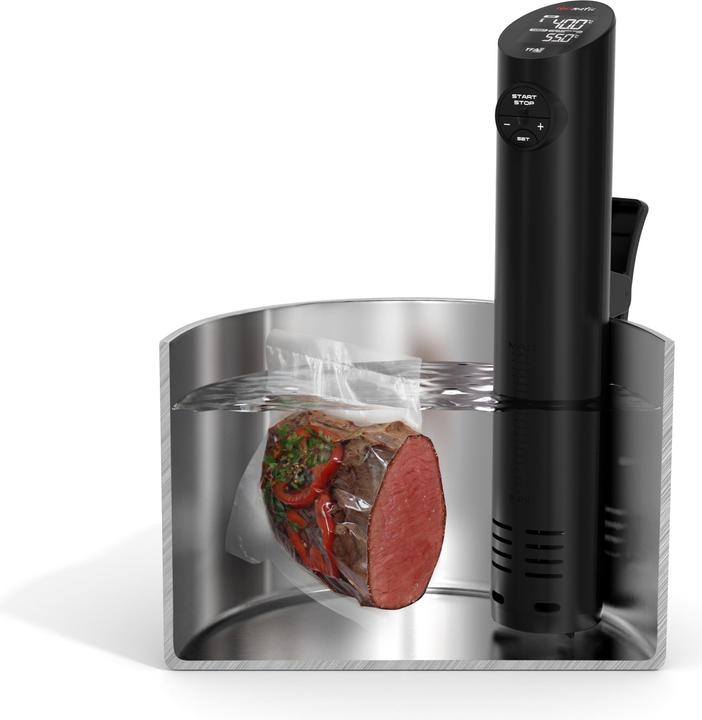 Produktbild TFA Dostmann Sousmatic Edition Sous-Vide Garer 14.1551.01, Sous-Vide Stick rot