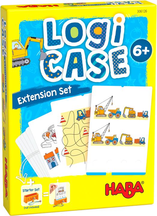 Haba LogiCASE kit d’extension – Chantier de construction (Allemand)