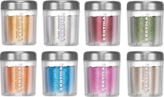 Actual product image Kryolan Pure Pigments Metallic 3 gr pure platinum (Pure Platinum)