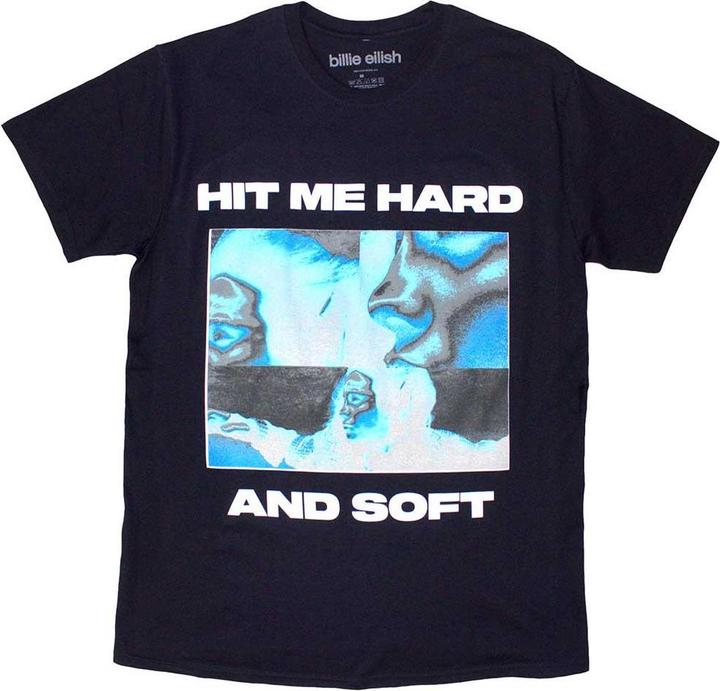 Actual product image Billie Eilish Unisex Adult Hit Me Hard And Soft Negatives T-Shirt (XXL)