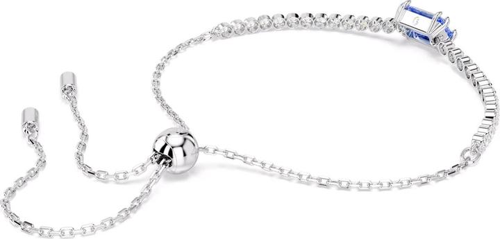 Image du produit Swarovski Matrix Tennis Bracelet Différentes coupes Bleu (24 cm, Métal Swarovski)