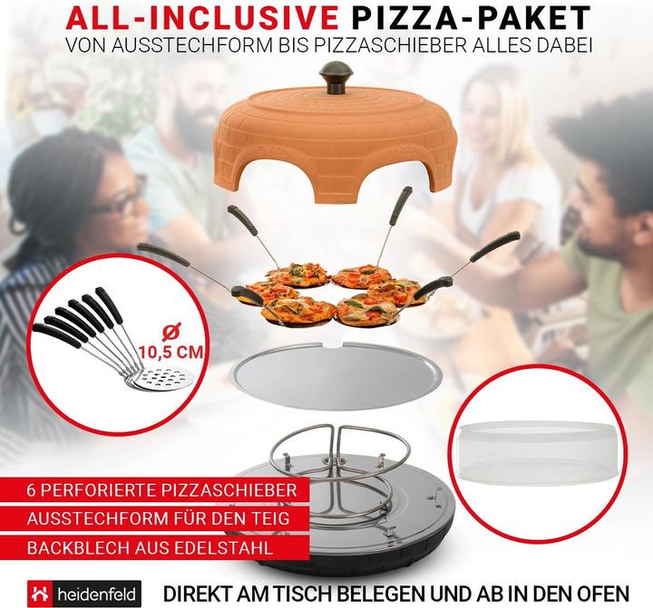 Actual product image Heidenfeld Pizza maker