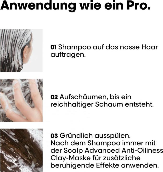 Image du produit L'Oréal Professionnel Série Expert Scalp Advanced - Anti-Oiliness Dermo-Purifier (300 ml, Shampoing liquide)
