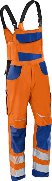 Produktbild Kübler unisex Warnschutz-Latzhose REFLECTIQ orange, kornblau Grösse 102 (102)