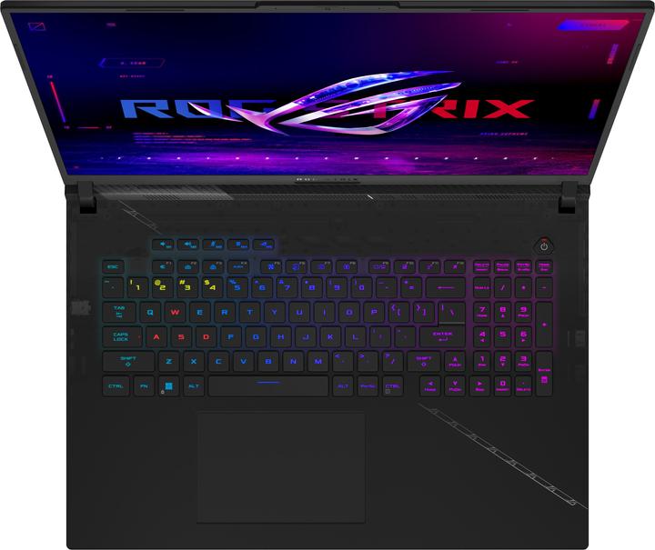 Actual product image ASUS G834JY-N6005W Intel Core i9-13980HX 18inch WQXGA 32GB DDR5 2TB SSD RTX4090 16GB W11H Black (P) (18", Intel Core i9-13980HX, 32 GB, 2000 GB)