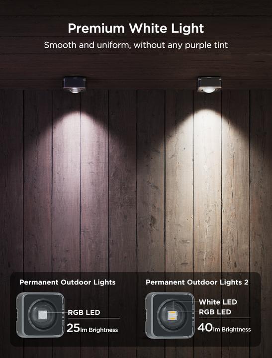 Produktbild Govee Permanent Outdoor Lights 2 - 30M (480 lm, IP67)