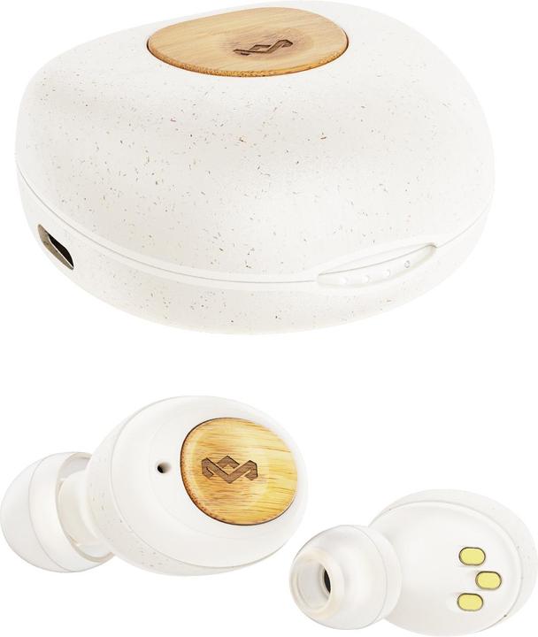 Image du produit House of Marley Écouteurs Bluetooth Champion Ear Buds Cream (8 h, Sans fil)