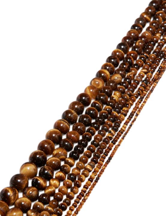 Actual product image Leyda Polished Brown Tiger Eye Strand