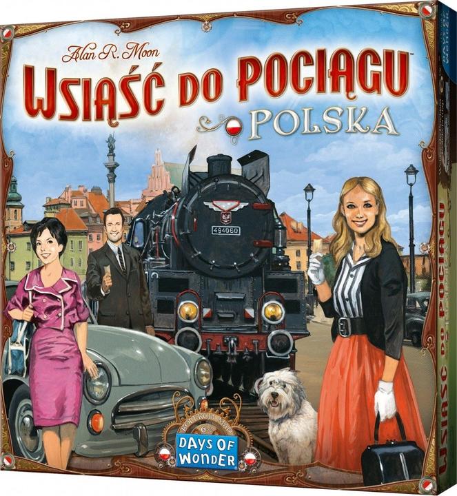 Image du produit Rebel Dodatek do gry Wsiąść do Pociągu : Kolekcja Map 6.5 - Polska (Polonais)