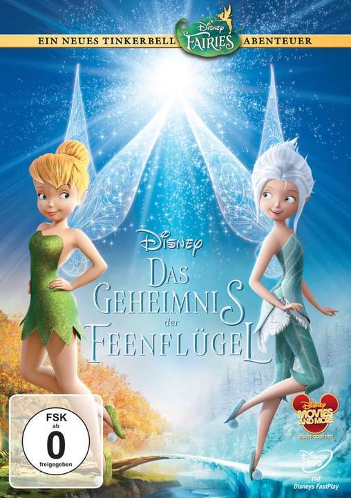 TinkerBell 4 Il segreto delle ali di fata (DVD, 2012, Svedese, Inglese, Tedesco, Finlandese)