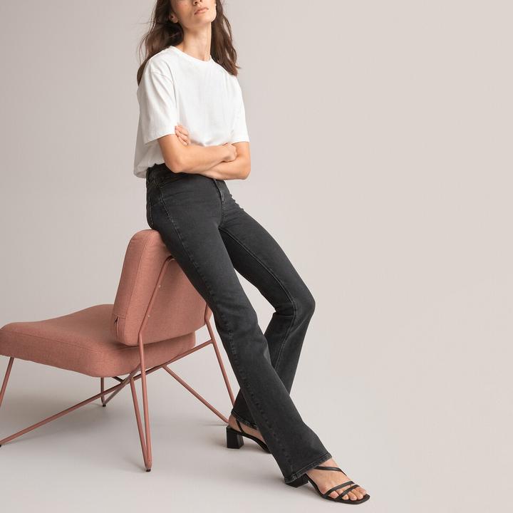 Actual product image La Redoute Collections Bootcut jeans with push-up effect (34)