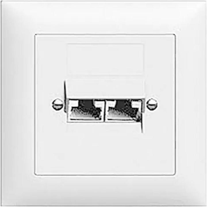 Image du produit Feller EDIZIOdue outlet 2xRJ45 ITplus