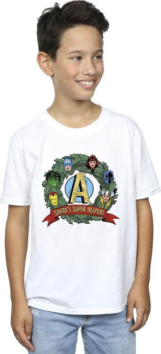 Actual product image Boys Santa's Super Helpers T-Shirt (128)
