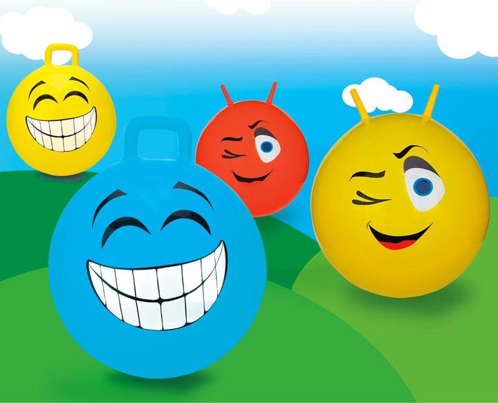 Immagine prodotto Jamara Hop Ball Smile - Palla a imbuto - Bambino/Ragazza - 1 anno(i) - Giallo - 407 g