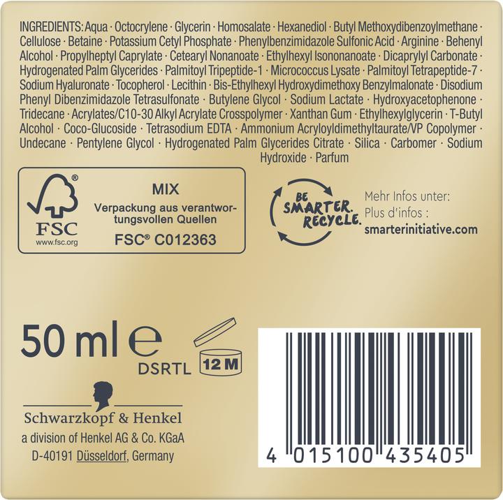 Actual product image Diadermine Day Cream Age Supreme Wrinkle Expert 3D 50 ml (50 ml, Day cream, SPF 30)