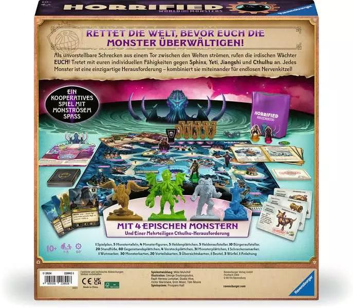 Actual product image Ravensburger 22892 - Horrified: World of Monsters - Co-operative and immersive board game for everyone (German)