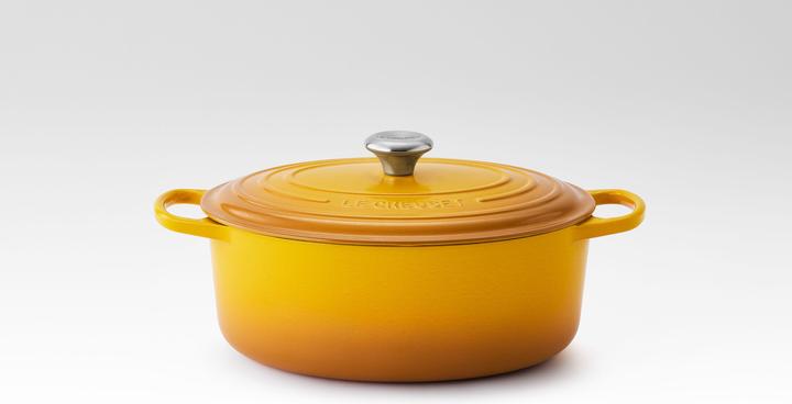 Produktbild Le Creuset Bräter Signature oval 31 cm Nectar (31 cm, Bräter + Schmortopf, Gusseisen)