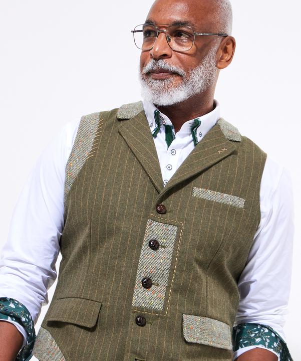 Actual product image Joe Browns Striped Waistcoat (52)