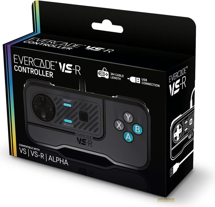 Blaze Evercade VS-R Wired Controller (PC, Evercade, Mac)