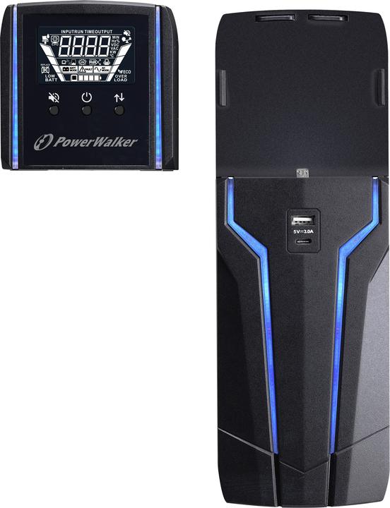 Produktbild Powerwalker VI 1500 GXB (1500 VA, 900 W, Line-Interaktiv USV)